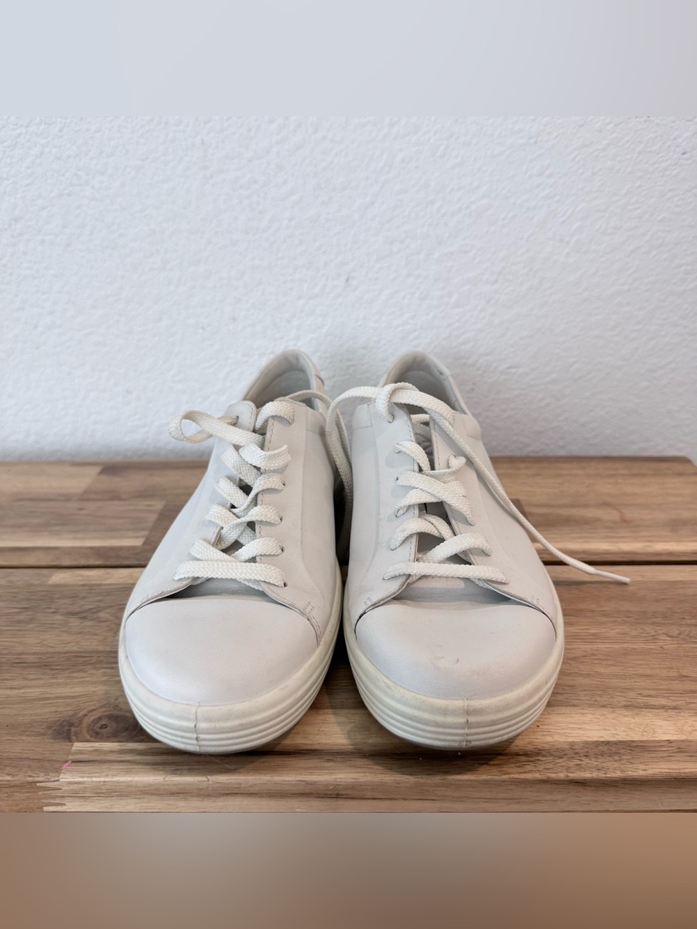 ECCO- Men’s Soft 7 City White Sneakers-